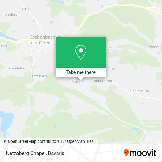 Netzaberg-Chapel map