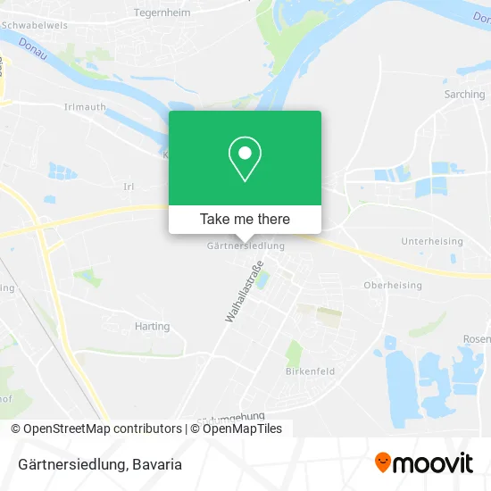 Карта Gärtnersiedlung