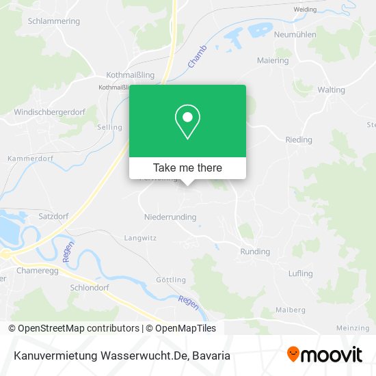 Kanuvermietung Wasserwucht.De map