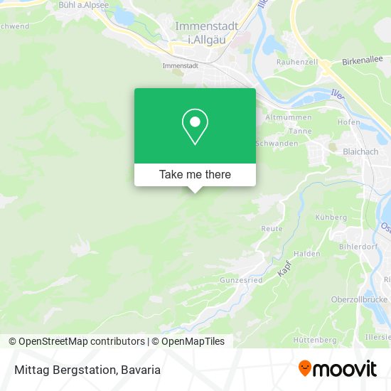 Mittag Bergstation map