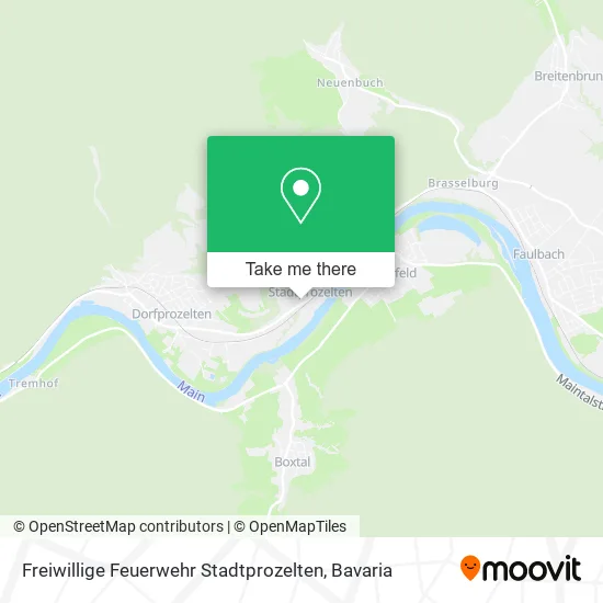 Карта Freiwillige Feuerwehr Stadtprozelten