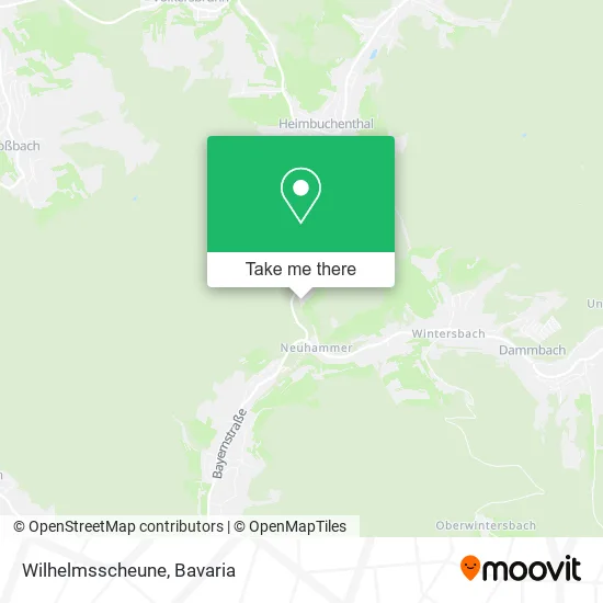 Карта Wilhelmsscheune