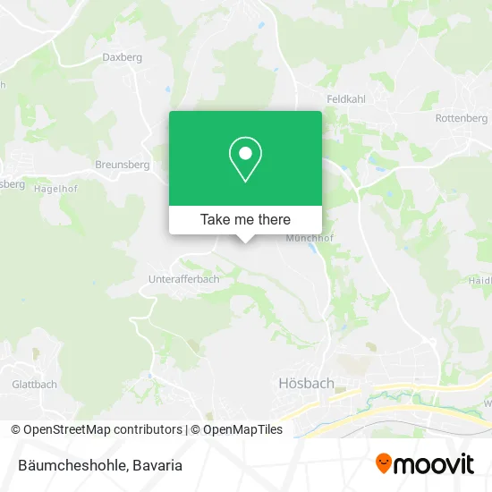 Карта Bäumcheshohle