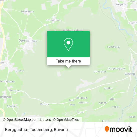 Карта Berggasthof Taubenberg