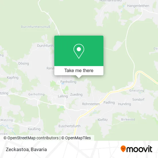 Карта Zeckastoa