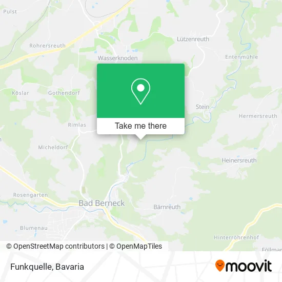 Карта Funkquelle