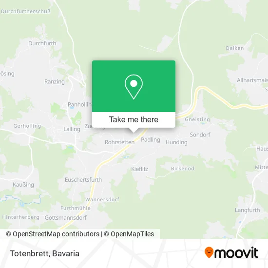 Карта Totenbrett