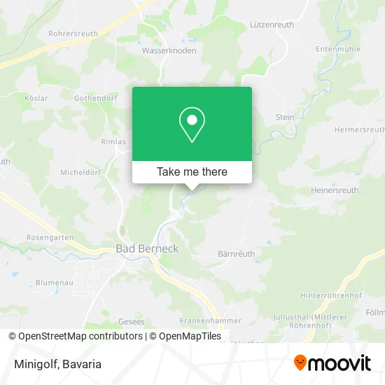 Карта Minigolf
