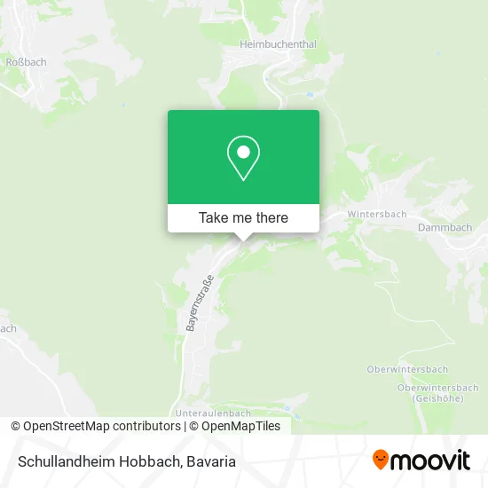 Карта Schullandheim Hobbach