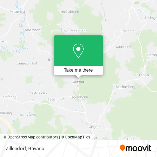 Карта Zillendorf