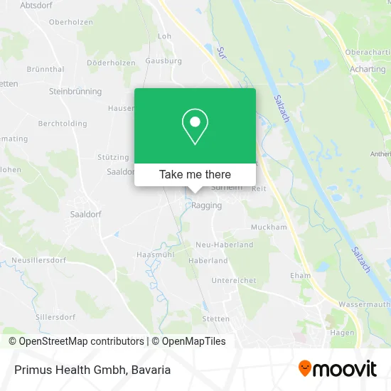 Primus Health Gmbh map