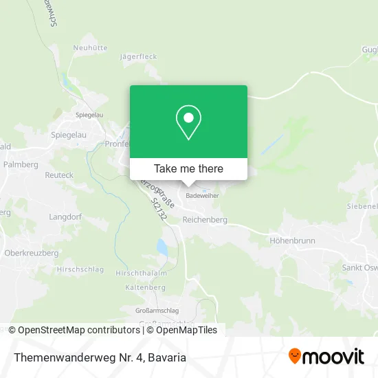 Карта Themenwanderweg Nr. 4