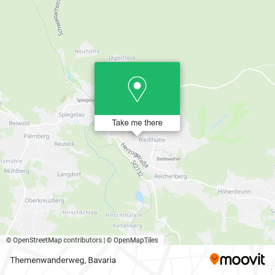 Карта Themenwanderweg
