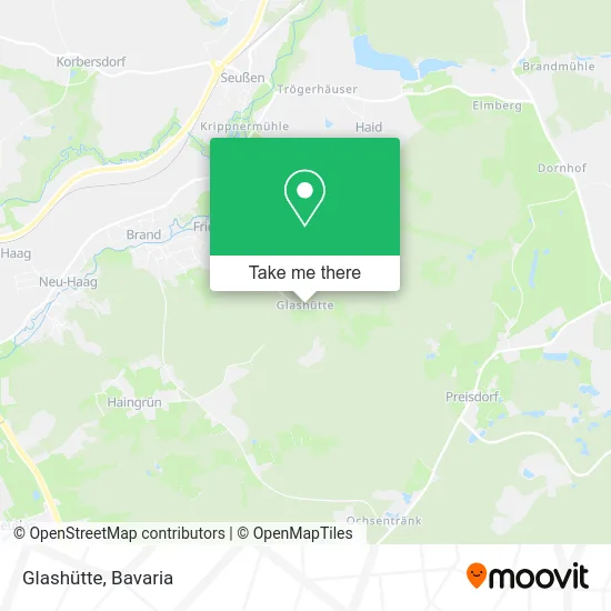 Карта Glashütte