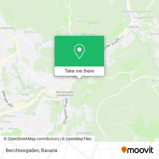 Карта Berchtesgaden