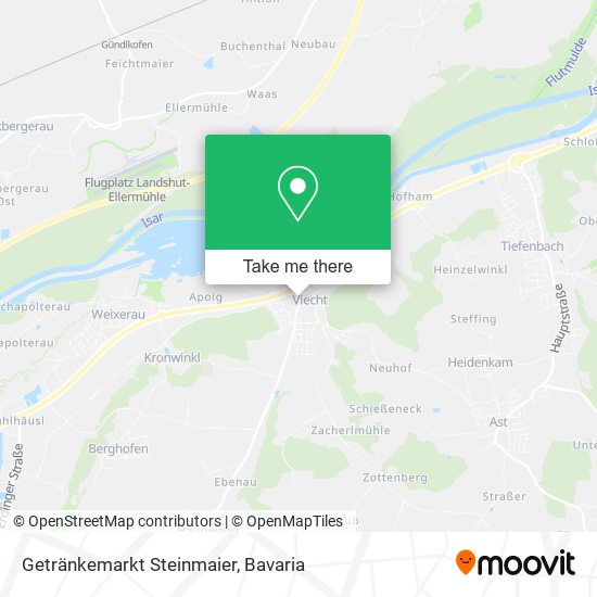 Getränkemarkt Steinmaier map