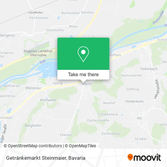 Карта Getränkemarkt Steinmaier
