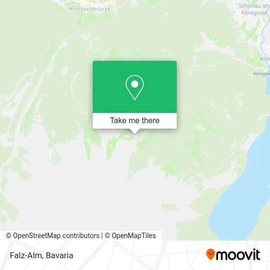Карта Falz-Alm
