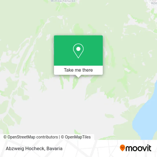 Карта Abzweig Hocheck