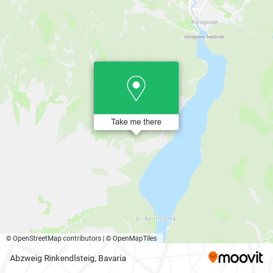 Карта Abzweig Rinkendlsteig