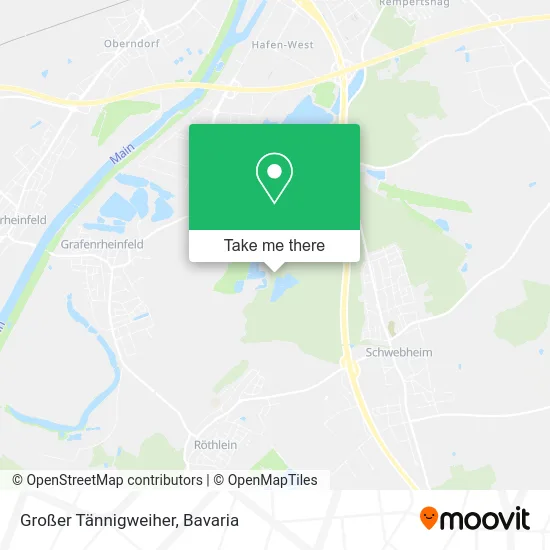 Карта Großer Tännigweiher