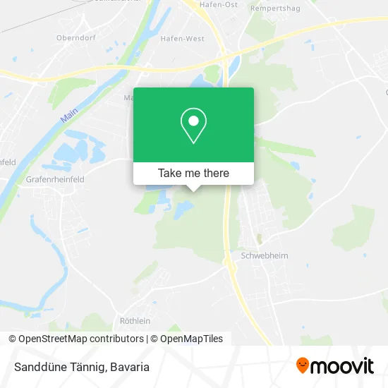 Карта Sanddüne Tännig