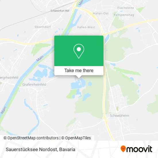Карта Sauerstücksee Nordost
