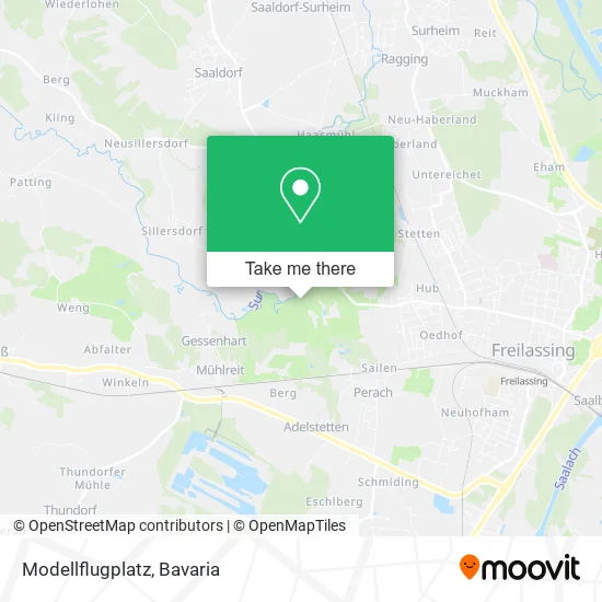 Карта Modellflugplatz