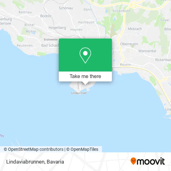 Карта Lindaviabrunnen