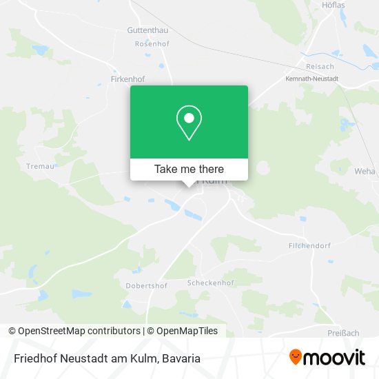 Friedhof Neustadt am Kulm map