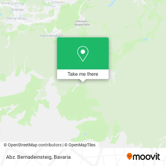 Карта Abz. Bernadeinsteig