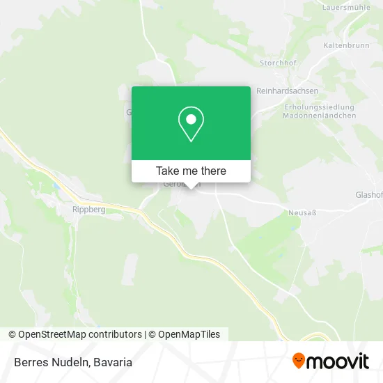 Карта Berres Nudeln
