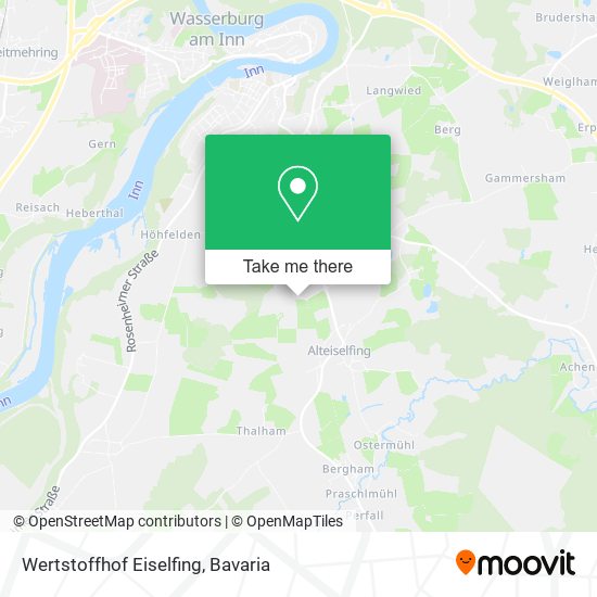 Wertstoffhof Eiselfing map