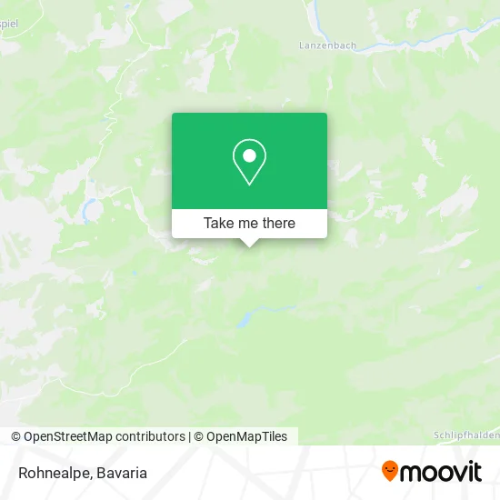 Карта Rohnealpe