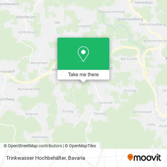 Карта Trinkwasser Hochbehälter