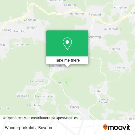 Карта Wanderparkplatz