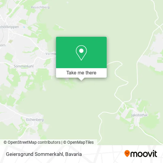 Карта Geiersgrund Sommerkahl