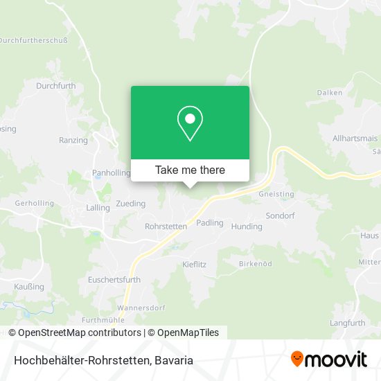 Hochbehälter-Rohrstetten map