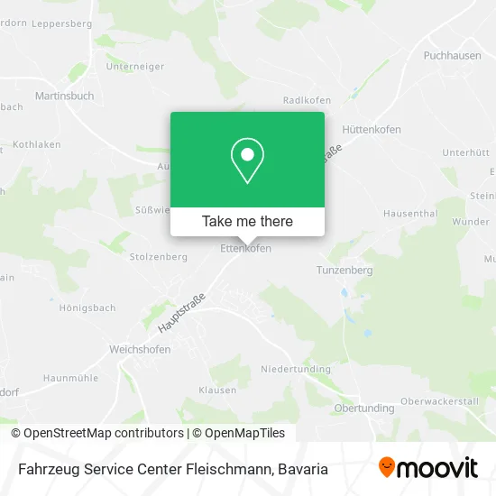 Карта Fahrzeug Service Center Fleischmann
