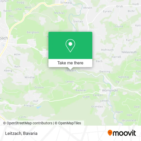 Карта Leitzach