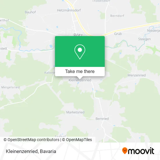 Карта Kleinenzenried