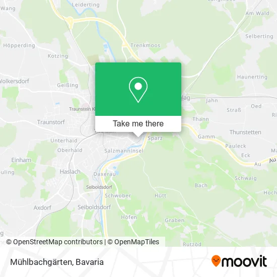 Карта Mühlbachgärten