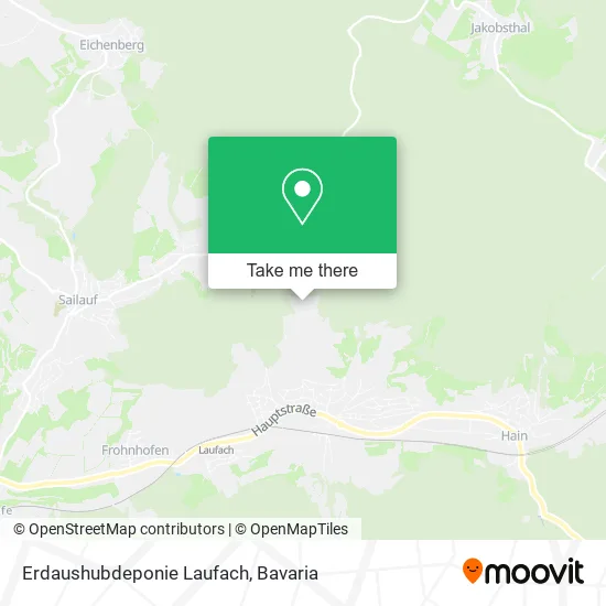 Карта Erdaushubdeponie Laufach