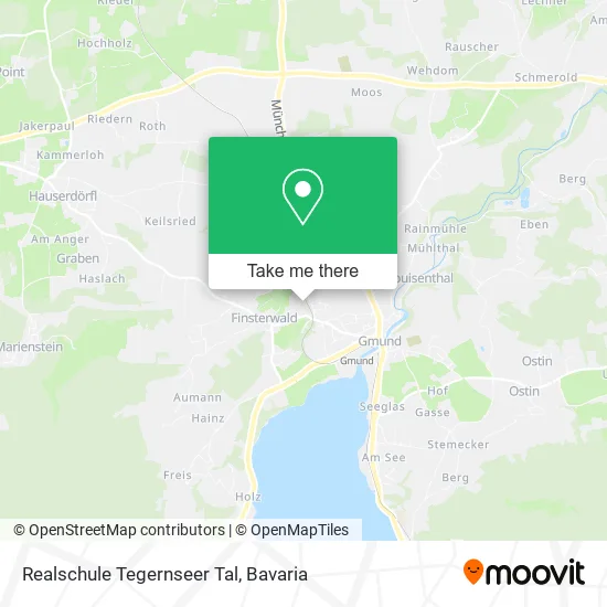 Карта Realschule Tegernseer Tal