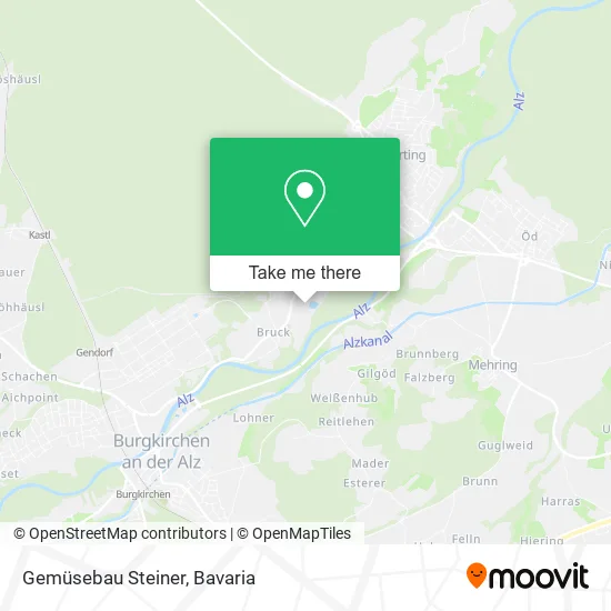 Карта Gemüsebau Steiner