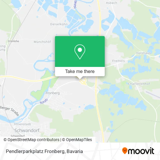 Карта Pendlerparkplatz Fronberg