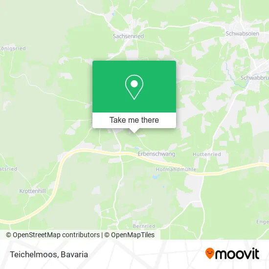 Карта Teichelmoos