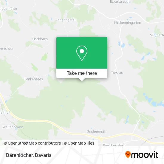 Bärenlöcher map