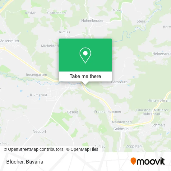 Карта Blücher