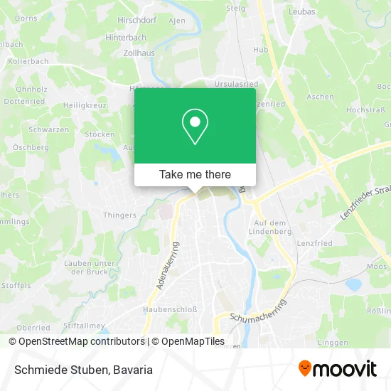 Карта Schmiede Stuben